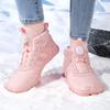 High-top Snow Boots Plush Winter Outdoor Sneakers Anti-slip Hiking Sports Shoes Warm Ankle Boots Cotton Shoes Size 27-47