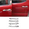8X ABS Chrome Car Door Handle Cover Trim For Toyota Tacoma 2016-2023