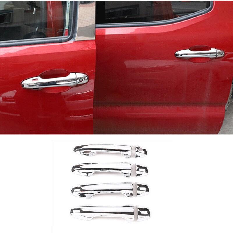 8X ABS Chrome Car door Handle Cover Trim For Toyota Tacoma 2016-2023