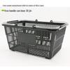 Sturdy Handheld Shopping Basket for Supermarkets and Convenience Stores