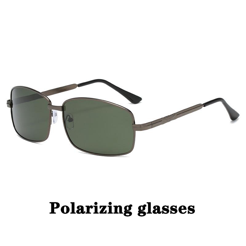 New Polarized Sunglasses Mens/Women Driving Mirror Sun Glasses Metal Frame Goggles UV400 Anti-Glare Sunglasses