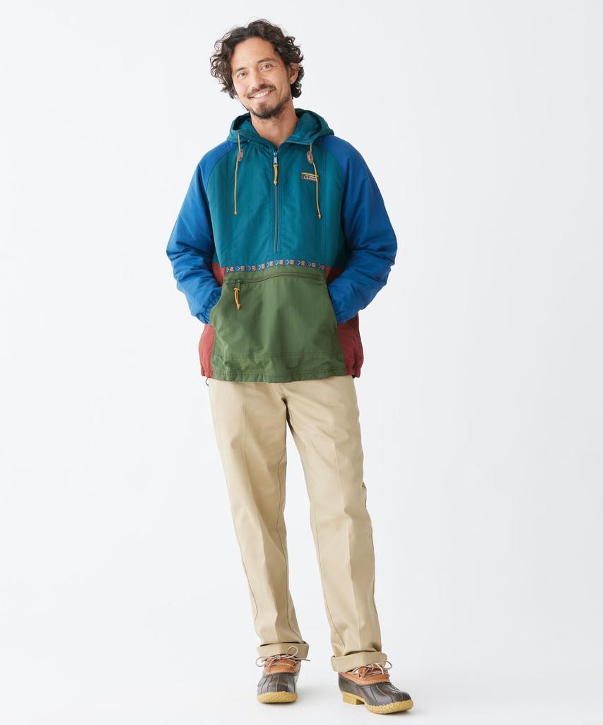 Mountain Classic Insulated Multicolor Japan Fit S Size Olive Multicolor 1000045673 [LLVEN] Men's Anorak, Spruce/Tuscan
