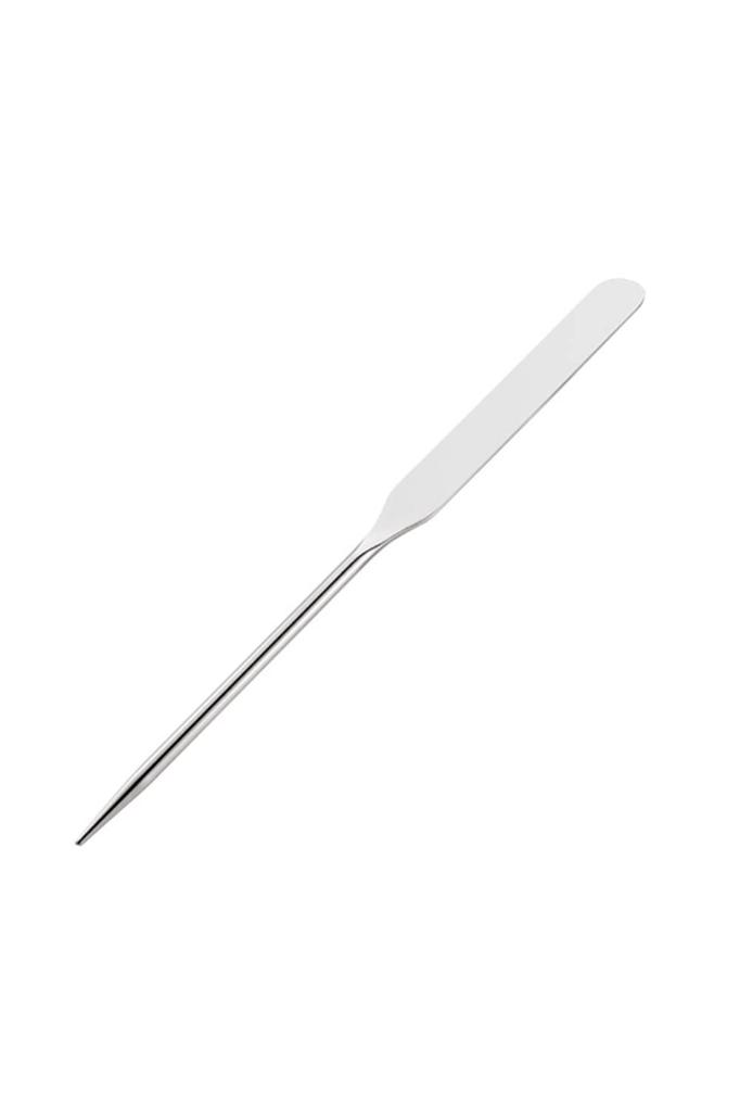 LIKENNY Stainless Steel Metal Makeup Spatula for and DIY (Single Head) Concealer, Cosmetics, Makeup, Nails,