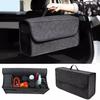 Foldable Felt Storage Bag for Car Trunk Collapsible Trunk Organizer for Travel Supplies Multi-Purpose Cargo Storage Box