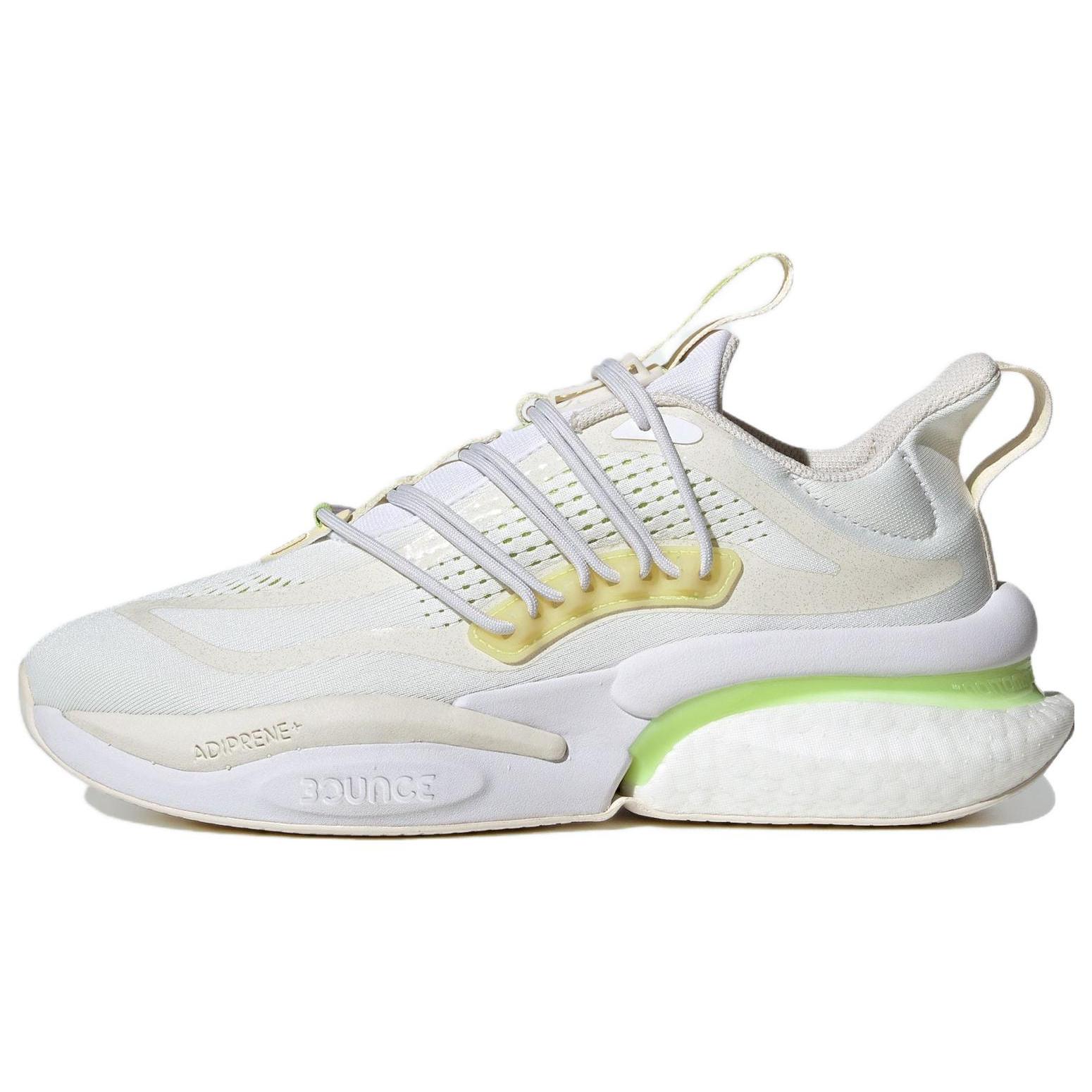 

Новые кроссовки для бега Adidas AlphaBoost V1 Бело-желтые IG3072 41