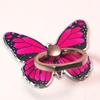 Mobile Phone Ring Buckle Holder Cartoon Cute Metal Desktop Creative New Painted Butterfly Mobile Phone Ring Buckle Holder