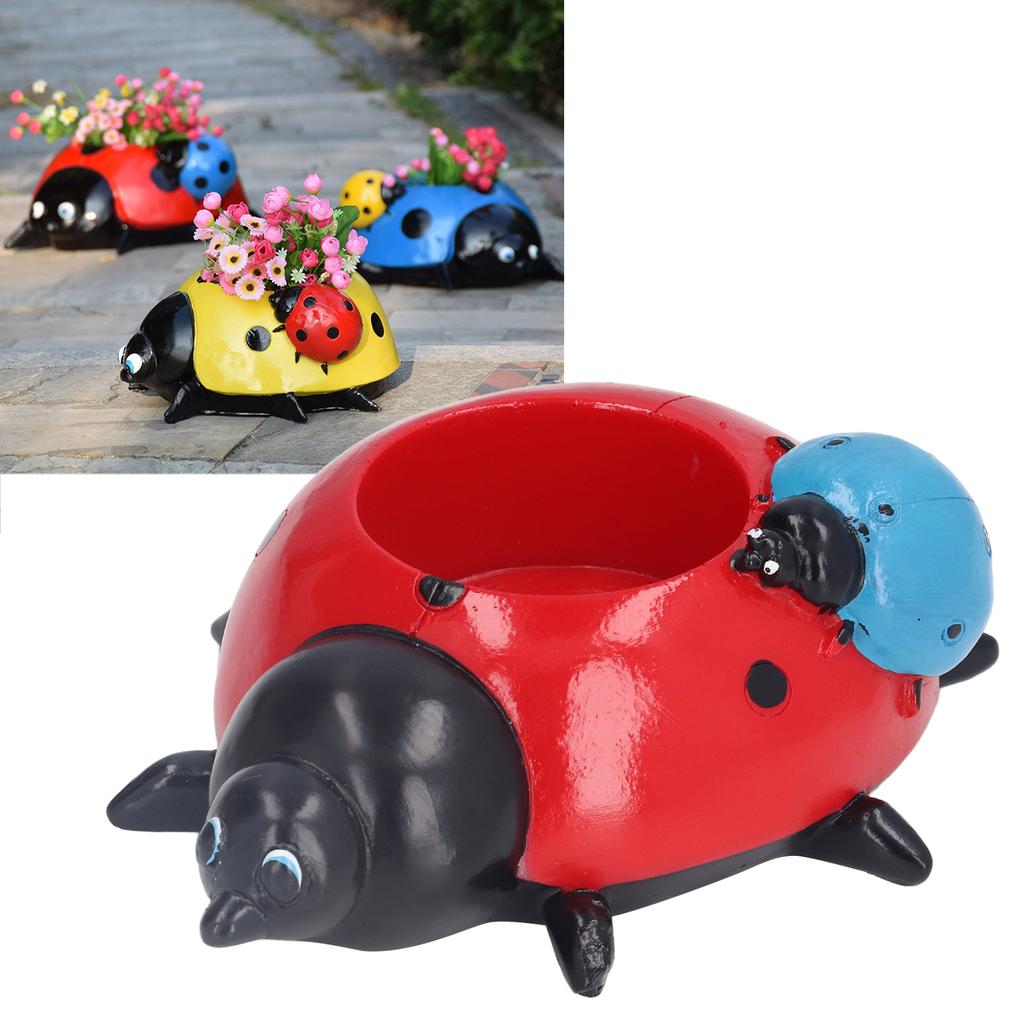 Vaso de Flores Simulação Animal Fofo de Resina   Recipiente para Plantas para Decorações de Jardim