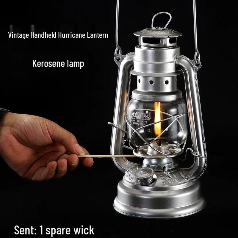 Vintage Portable Kerosene Lantern