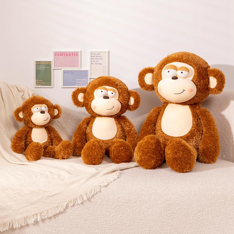 Cartoon Soft Little Monkey Doll Plush Toy Monkey Gorilla Doll Children'S Doll Birthday Gift