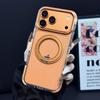 Applicable to iPhone17ProMax color edge magnetic suction bracket mobile phone case Apple 16Pro anti-drop 15 protective case