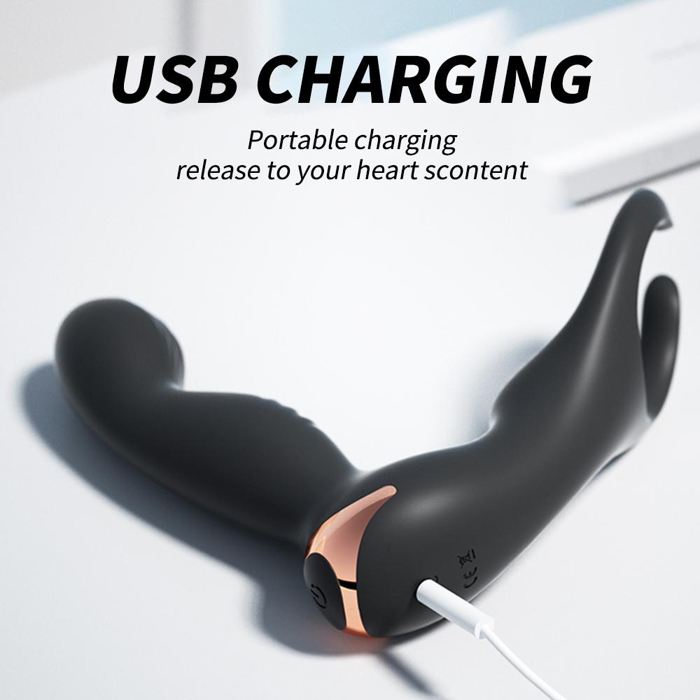 Male Prostate Massage Anal Vibrators Finger Shape Butt Plug Vibrator with Remote Control Masturbator Adult Sex Toys for Men Gays