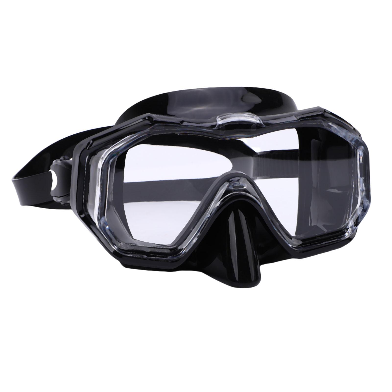 

Swimming Goggles with Nose Cover 180 Degree Wide View Anti Shattered Lens Swim Goggles for Adult