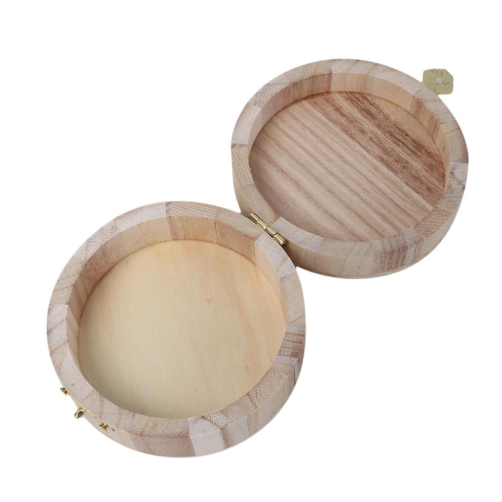 Jewelry Storage Box Wood Plain Candy Case Ring Organizer Crafts Case Exquisite Simple Soap Packaging Wooden Boxes High Quality