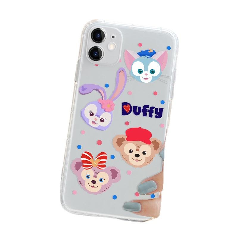 Cartoon Dailu Apple 17max mobile phone case iphone16 transparent 12pro cute 14 anti-drop 15 applicable