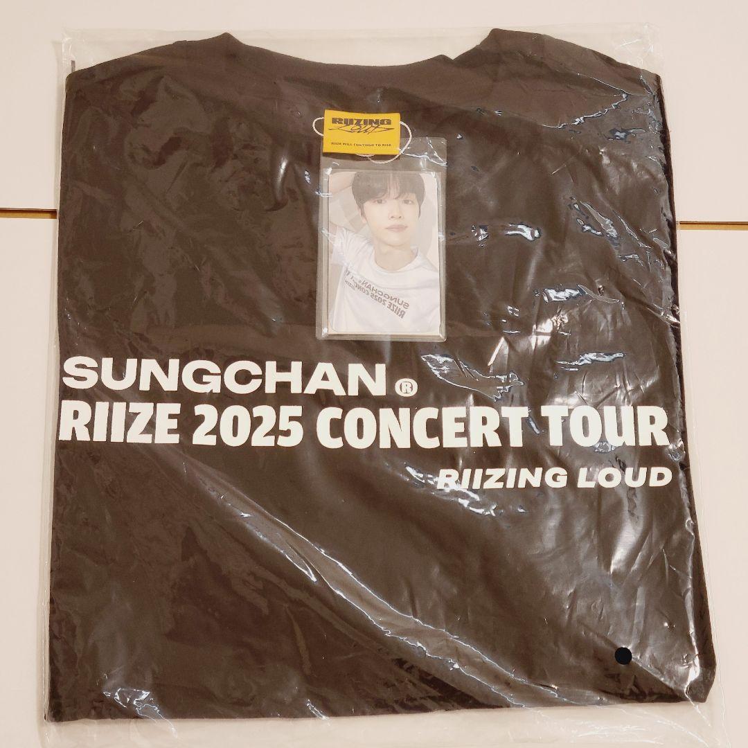 

[USED] RIIZE Songchan Seoul Concert T-shirt Black RIIZINGLOUD