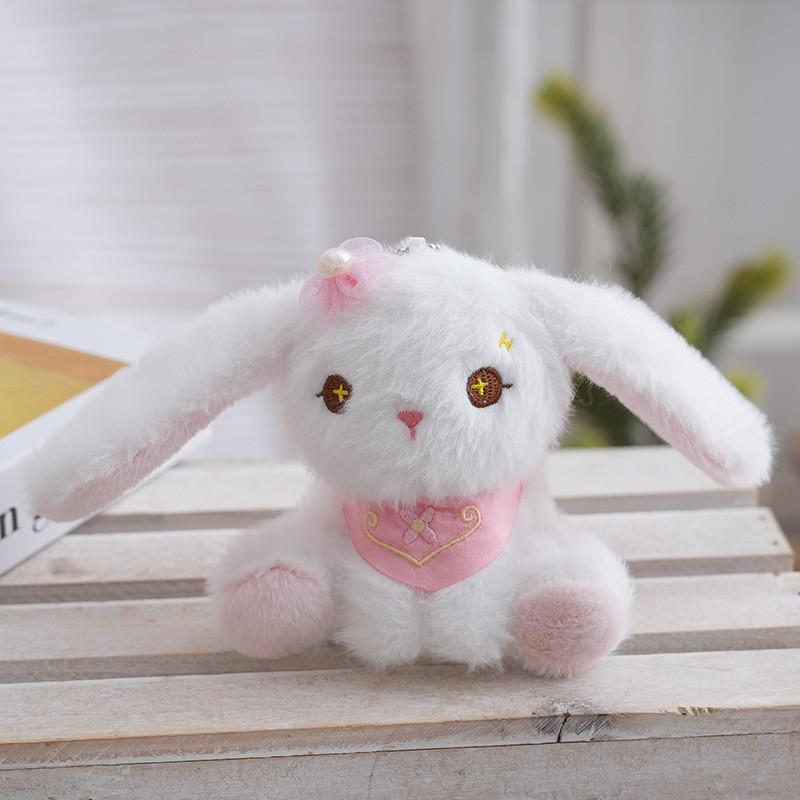 Style National Plush Bunny Keychain Pendant Toy For Bag Decor And Accessory Gift