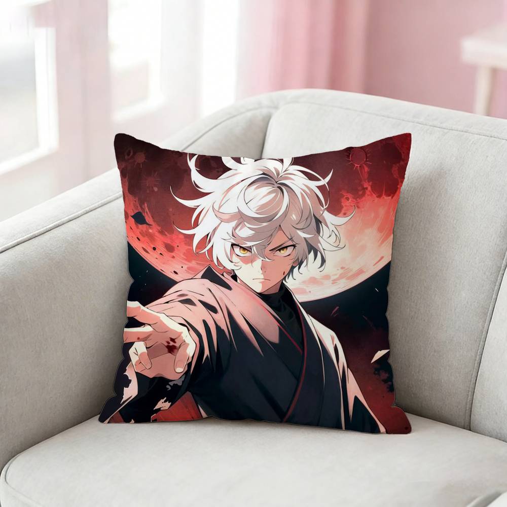 Hot Anime Hells Paradise Pillow Case Cushion Cover Throw Pillow Case For Car Sofa