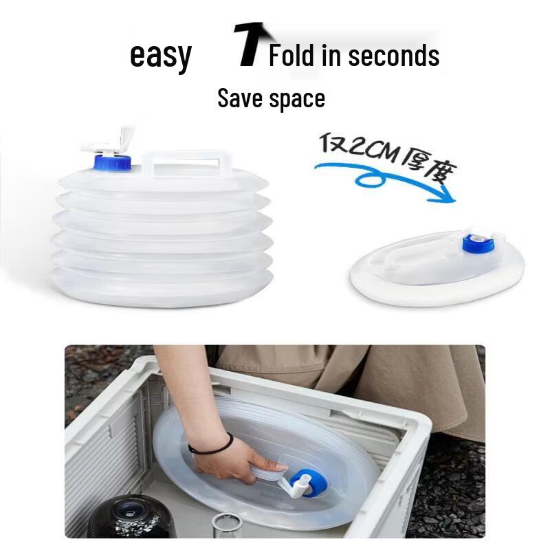 Explorer Portable Folding Water Bucket