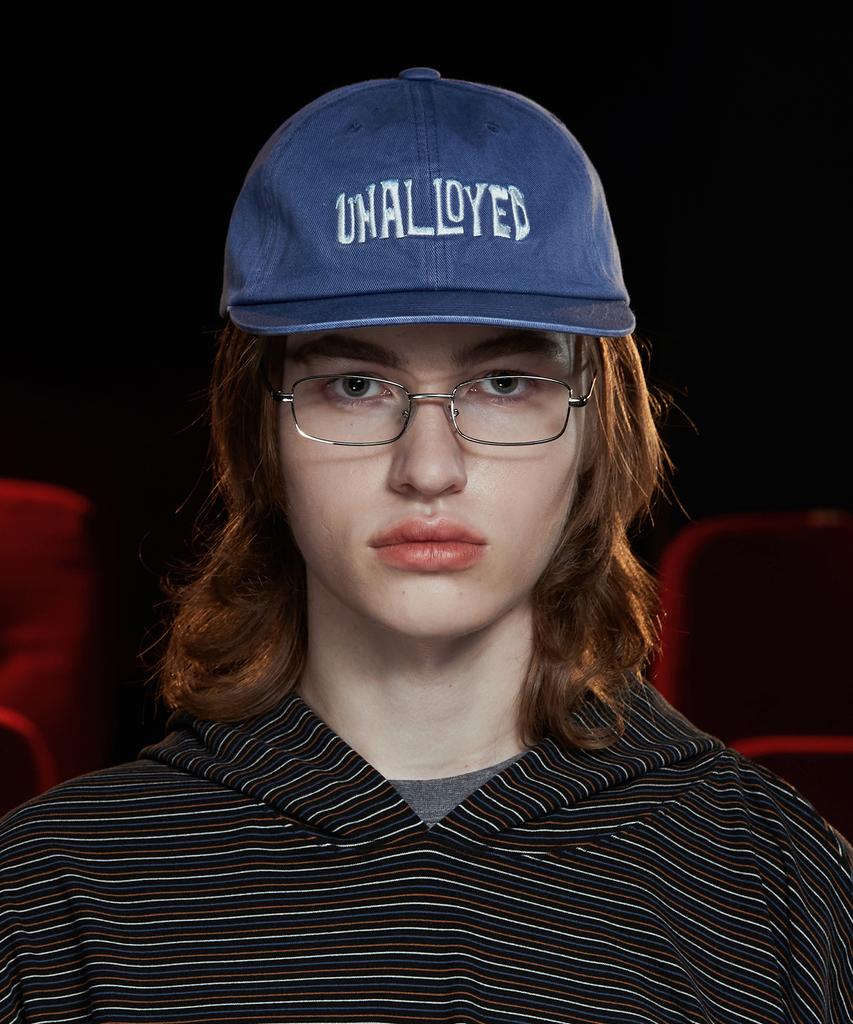UNALLOYED Snow Logo Cap / Blue