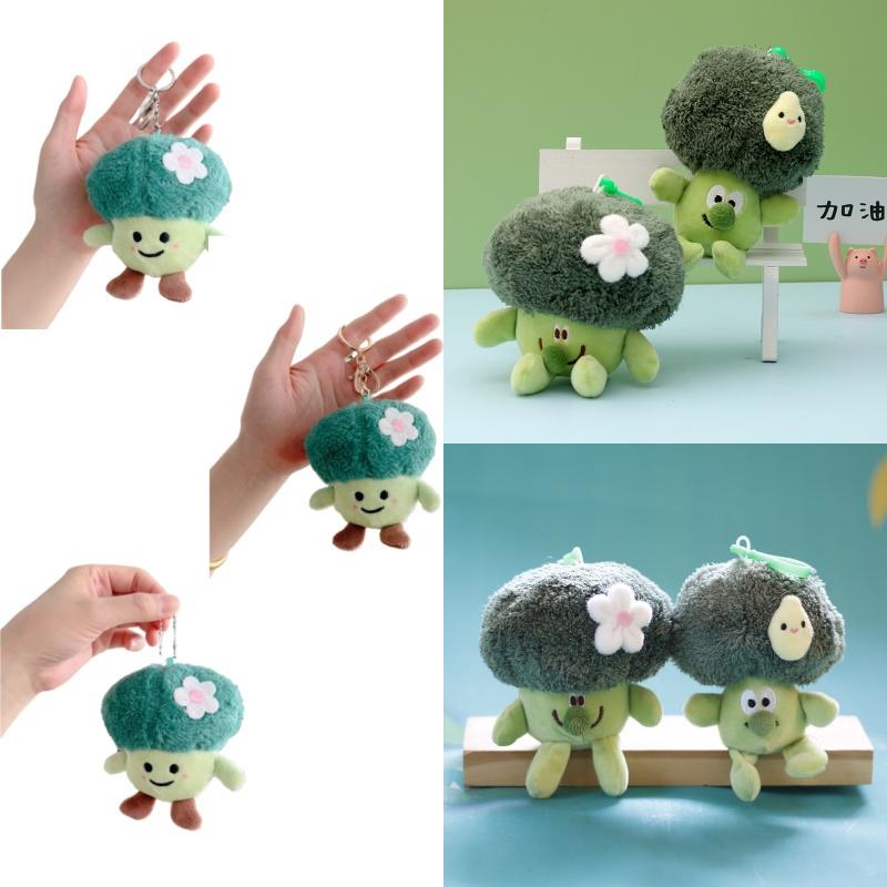 Cute Broccoli Plush Toy Vegetable Doll For Claw Machine Wholesale