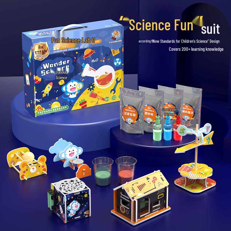 

Kids Science Lab DIY Kit: Elementary Teaching Aids & Early Education Toys