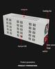 Iron Shell USB Charging Station: 60-Port, Multi-Device Desktop Charger