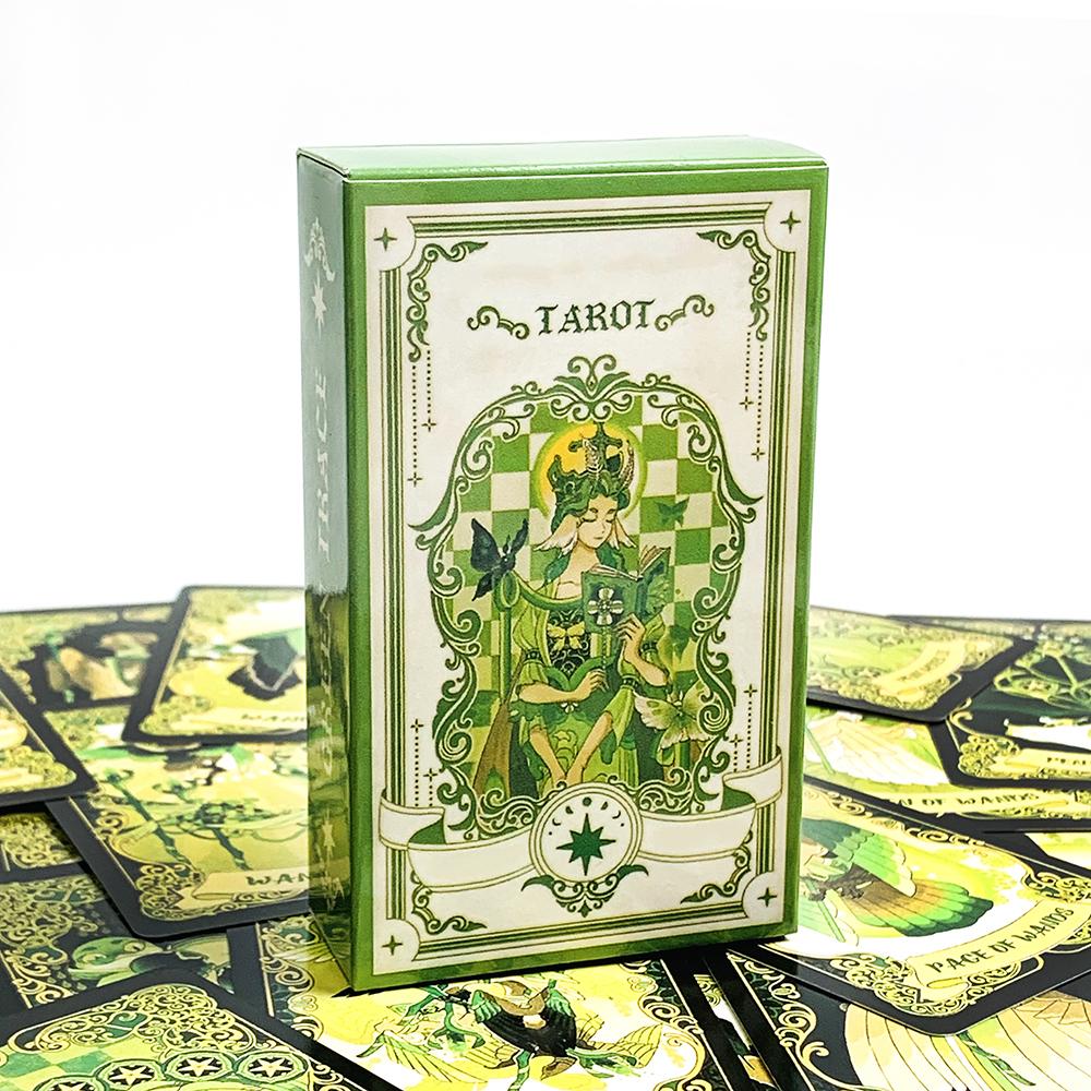 NEW Tarot Cards 78 Pcs English Version Divination Oracle Deck Board Game Camping Party Card Game Meditation & Spiritual Practice
