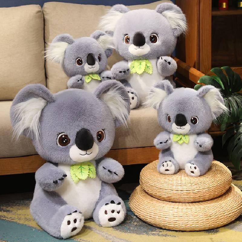Plush Bear Koala Toy Cartoon Stuffed Animal Doll Room Decoration Kids Gifts