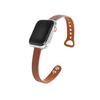 Pasek do smartwatcha dla Apple Watch Band 40mm 44mm 38mm 42mm dla iwatch serii SE 654321 kobieta skórzany pasek do zegarka wymiana opaski na nadgarstek