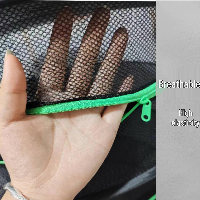 Foldable 4-Layer Herb Drying Rack and Net