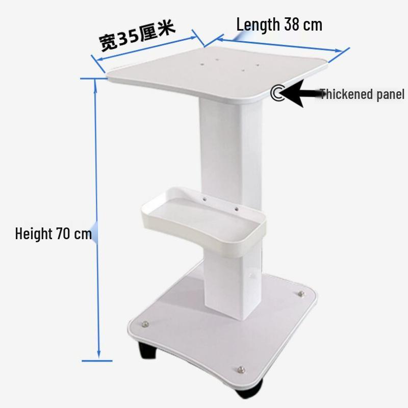 Beauty Salon Compact Trolley Instrument Cart and Storage Rack