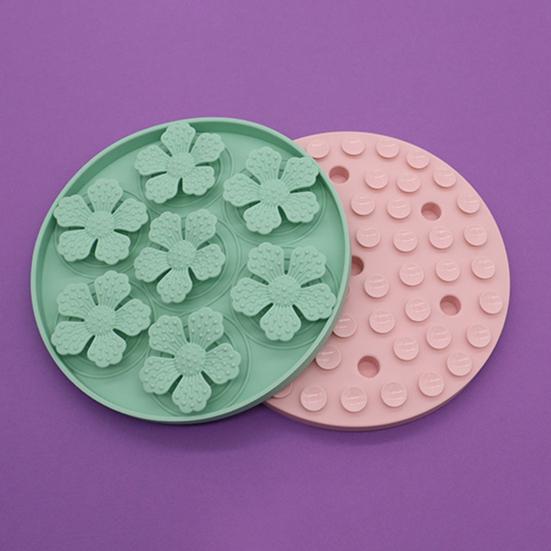 Podložka na lízání mazlíčků s přísavkami Pomalé jedení Snížení nudy Mentální stimulace Psí silikonová podložka na lízání