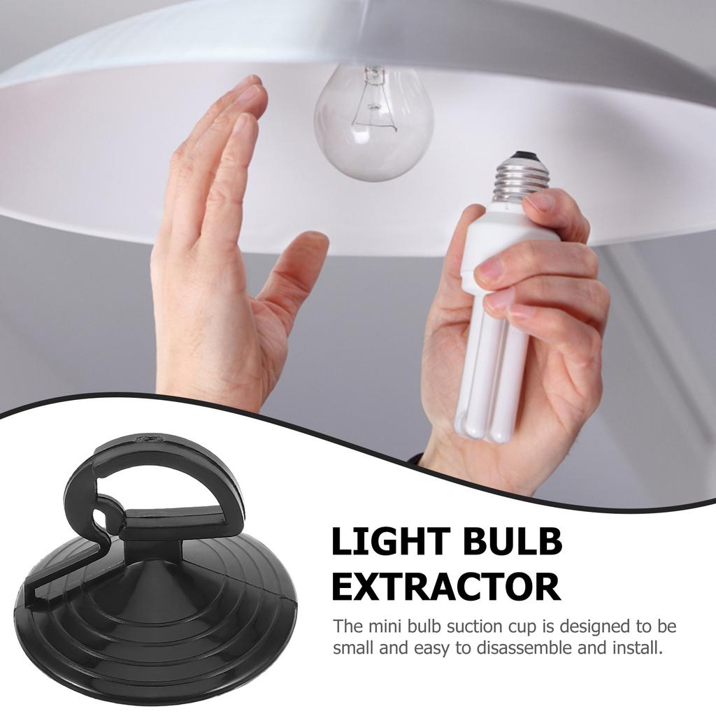 10 stk Bærbar Pære Sugekopp Fjerneverktøy Laget av Pålitelig Silikon for Sikker og Enkel Pæreskifte Effektivt Design