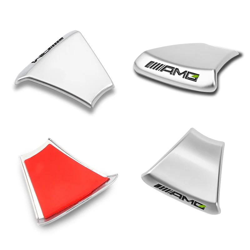 GLC GLB Car Steering Wheel Badge Sticker Interior Emblem Decoration For Mercedes Benz AMG W203 W206 W220 W205 W211 W212 W201 W2