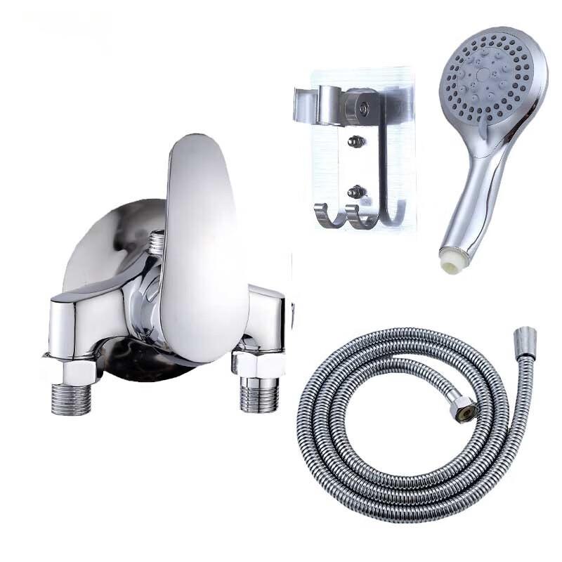 

Bathroom Exposed Mixer Faucet with Shower Set