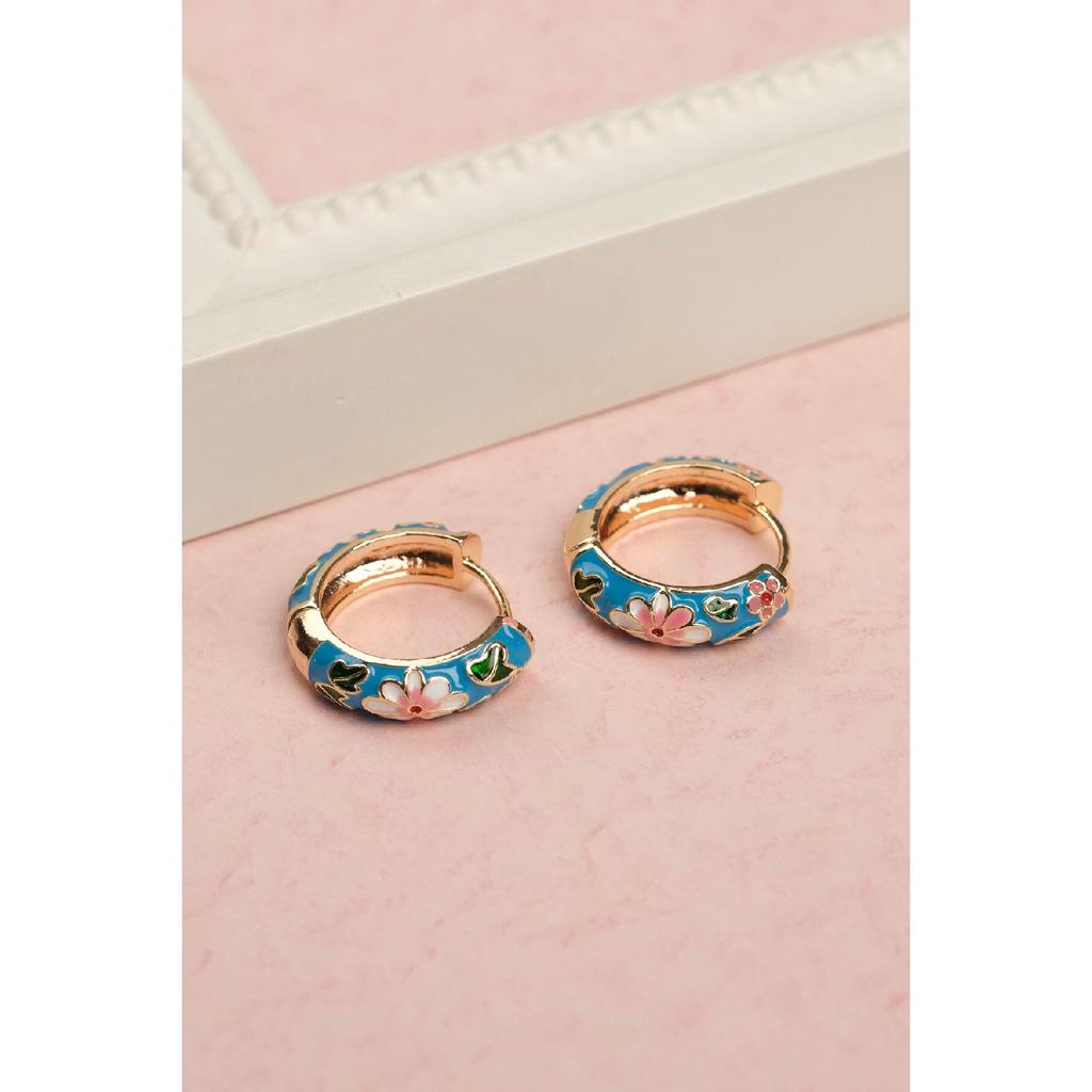 Women's Steel Invoiced Earrings With No Discoloration Guaranteed Jfrch2044