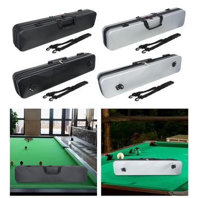 Étui Rigide PVC pour Queue de Billard Sac pour Club Divisé 1/2 Léger Imperméable Pochette Protectrice pour Entraînement Jeu de Billard