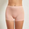 Women Safety Pants High Elasticity Solid Color Ice Silk Seamless Anti-exposure High Waist Quick Dry Mini Skirt Inner Shorts Yoga Shorts Underpants