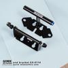 GORIX Rear End Bracket for Fork Mounting Bike 142mm Rear End Bracket Holder Stand [Road Bike, MTB, Keyhole, Transport] 12mm/15mm Thru-Axle, Width,