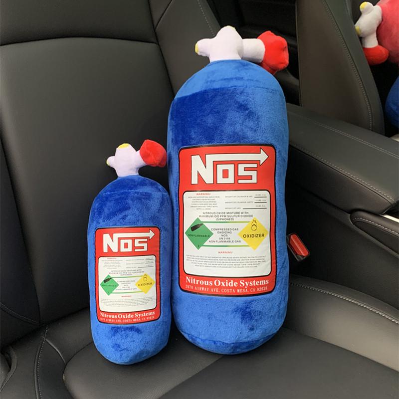 Nitrogen Bottle Car Neck and Waist Headrest Pillow
