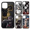 Black Clover Phone Case Silicone PC+TPU For For IPhone 11 12 13 14 15 16 Plus Pro Max Cover
