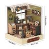 Casa Diy Casa de Muñecas Miniatura de Madera Casa Pequeña Kit Rompecabezas 3D Ensamblaje Juguetes de Construcción Con Muebles Luces LED Regalos para Casa de Muñecas