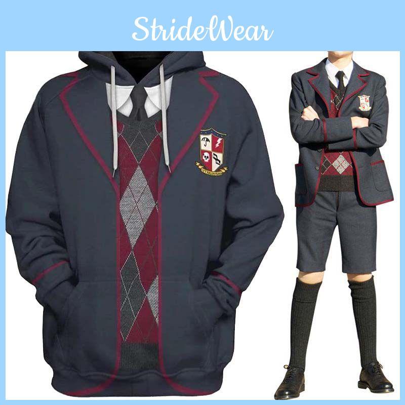 The Umbrella Academy Costume Hooded Jacket Soft And Comfortable Pullover Sweatshirt