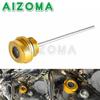 Motorcycle Oil Dipstick With Temperature Gauge For Harley Touring Milwaukee Eight M8 2017-2024 FLHR Oil Temperature Dipstick