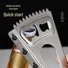 Multi-functional Stainless Steel Bottle, Can, and Lid Opener