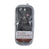 Siffler Suitcase Belt with TS Lock, Number Lock, Marker, Security, Anti-Theft, for International Travel, Siffler 209. Delta Color