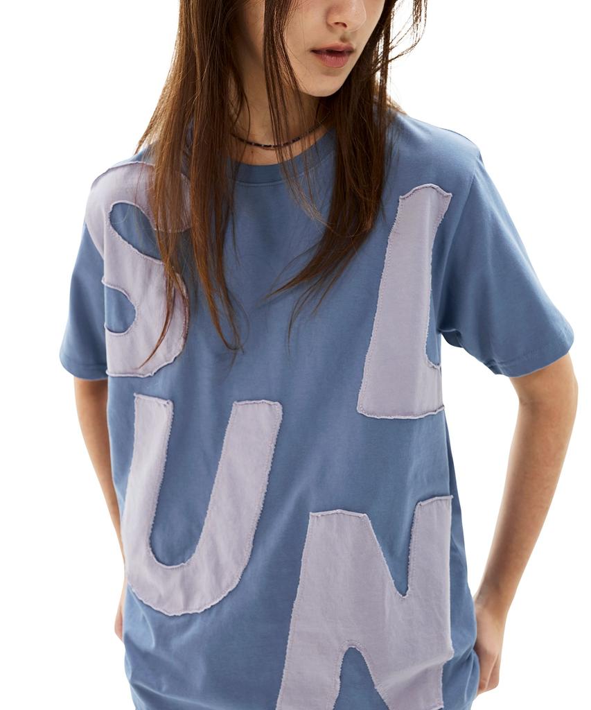 Sseonleobeutueo Capital Tee Blue