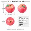 10pcs Mango Pear Miniature Food Toy Resin Home Decoration Item Cute 3D Fruit Model  Dollhouse Craft