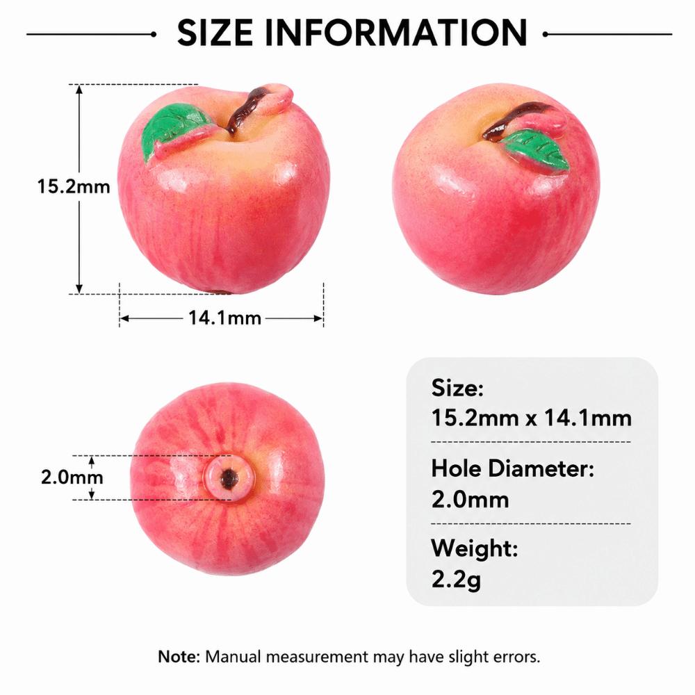 10pcs Mango Pear Miniature Food Toy Resin Home Decoration Item Cute 3D Fruit Model Dollhouse Craft