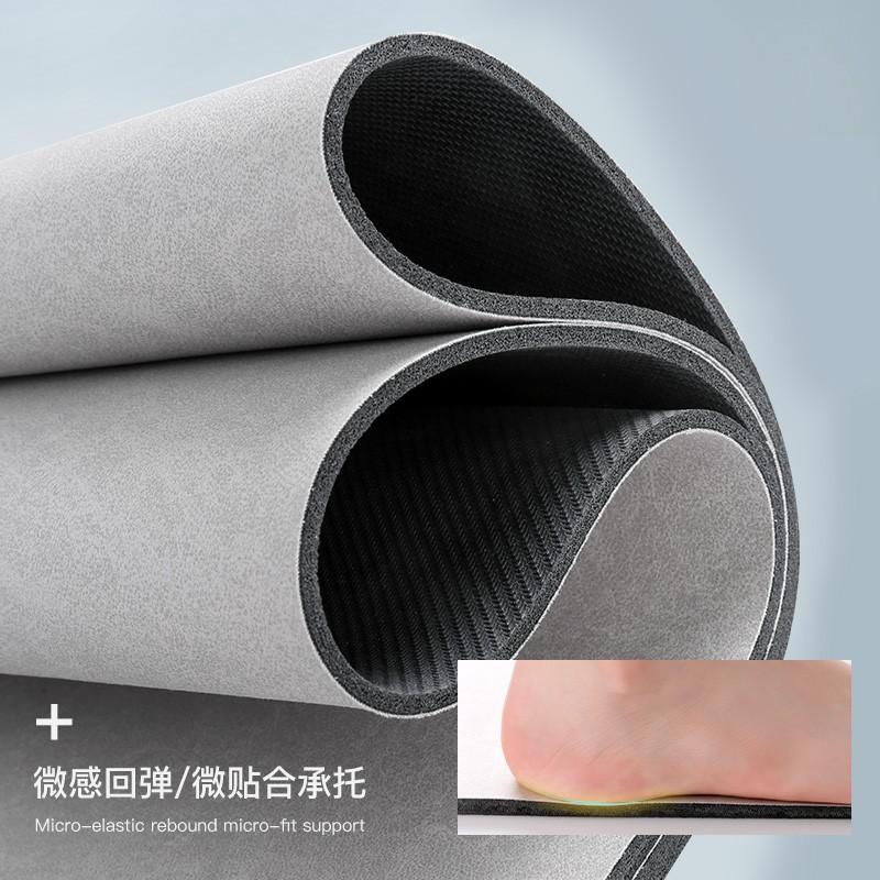 New Morandi Color Bathroom Doormat Balcony Floor Mat Modern Simple Bedroom Living Room Waterproof Leave-in Carpet